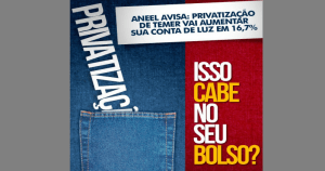 Leia mais sobre o artigo Aneel afirma que com privatização da Eletrobras conta de luz vai ficar mais cara