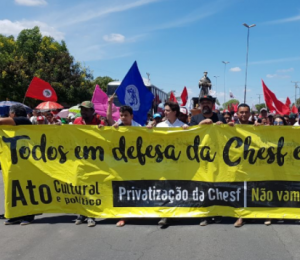 Read more about the article Ato contra privatização da Chesf nesta sexta-feira (19) em Recife