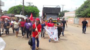 Read more about the article Contra a privatização da Ceron e Caerd, manifestantes protestam em Rondônia