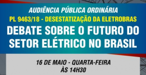 Read more about the article Nesta quarta: “Futuro do Setor Elétrico no Brasil” é tema de audiência na Câmara