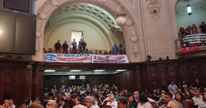 Read more about the article Trabalhadores e parlamentares se unem na resistência contra a privatização da Eletrobras Sistema Eletrobras