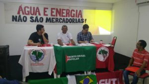 Leia mais sobre o artigo Urbanitários participam de encontro da Plataforma Operária e Camponesa da Água e Energia no Pará