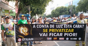 Read more about the article Guerra política contra privatizações está declarada pelos trabalhadores