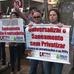 Nesta quinta (30/8): Mobilização em todos os estados contra a privatização do saneamento – NÃO À MP 844/18