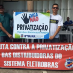 Eletricitários realizam Dia Nacional de luta contra privatização das distribuidoras