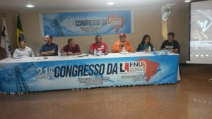 Read more about the article Balanços e análise da atual conjuntura do país marcaram primeiro dia do Congresso da FNU