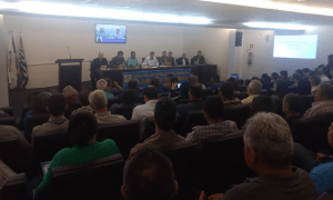 Read more about the article Em Santos (SP), audiência debate MP 844 e Câmara Municipal aprova Moção de Repúdio à medida