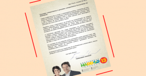Read more about the article Fernando Haddad formaliza, em carta oficial, compromisso contra a privatização da Eletrobras