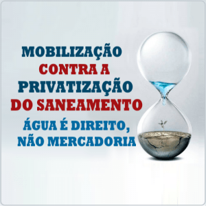Read more about the article Água é vida e privatização jamais será a solução