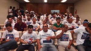 Read more about the article Urbanitários no Congresso Nacional na luta contra a privatização do saneamento