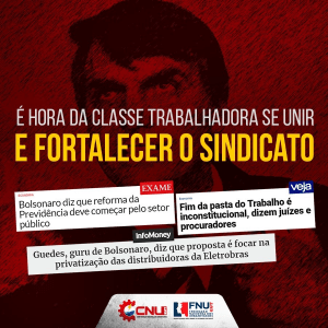 Read more about the article É hora da classe trabalhadora se unir e fortalecer o sindicato
