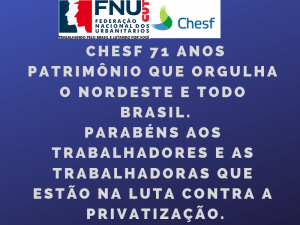 Read more about the article Chesf 71 anos- Um patrimônio do Nordeste e do Povo brasileiro