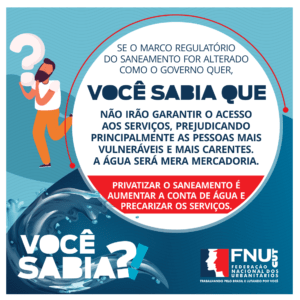 Read more about the article Comissão do Saneamento Básico pode votar parecer nesta quarta