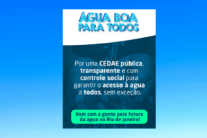 Read more about the article STIPDAENIT lança campanha Água Boa para Todos