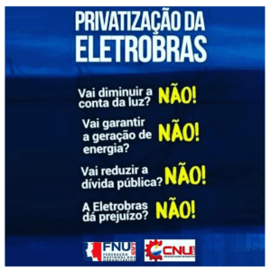 Read more about the article Rodrigo Maia revela: privatização da Eletrobras é direcionada