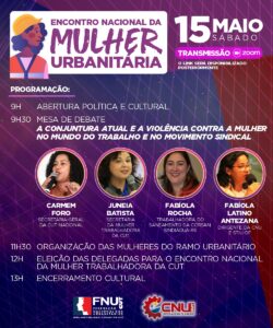 Read more about the article 15 de maio  – Encontro Nacional da  Mulher Urbanitária