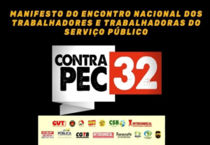 Read more about the article Manifesto do Encontro Nacional dos Trabalhadores e Trabalhadoras do Serviço Público