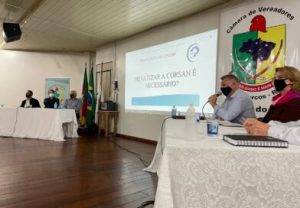 Leia mais sobre o artigo SINDIÁGUA/RS participa de encontro regional do parlamento em São Marcos