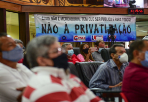 Read more about the article Audiência é marcada por discursos contrários à privatização do saneamento no Acre
