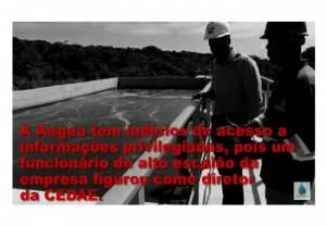 Read more about the article “Fraude no leilão da Cedae” – segundo vídeo denúncia