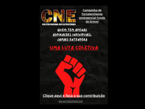 Read more about the article Campanha de fortalecimento para fundo de greve emergencial