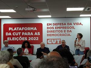 Read more about the article Entrega da plataforma CUT para as eleições presidenciais