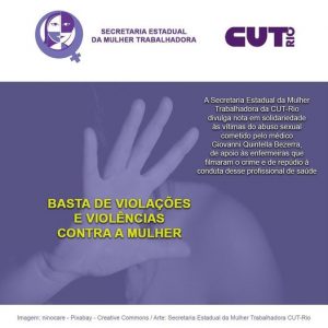 Read more about the article Basta de violações e violências contra a mulher trabalhadora