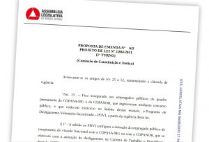 Read more about the article Não existe Lei que garante PDVI NA Copasa