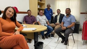 Read more about the article Saneamento do município de Pinheiro é pauta de reunião entre diretoria do STIUMA e promotora de justiça