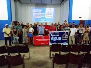 Read more about the article STIU-MA realiza audiência popular em Pinheiro para debater sobre a  concessão dos serviços de saneamento