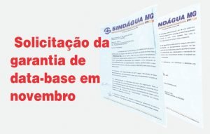 Read more about the article Voltamos a cobrar da Copasa a garantia de data-base e início das negociações