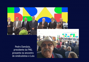 Read more about the article Apoio ao governo Lula e defesa da pauta urbanitária é ressaltada pela FNU em encontro de sindicalistas com o presidente  