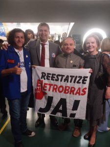Read more about the article Sindicatos protestam no MME contra nomes ligados à privatização da Eletrobras