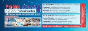 Read more about the article Sindaen realiza Almoço do Dia do Trabalhador
