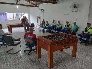 Read more about the article Diretoria do Sintius discute com trabalhadores da Sabesp o andamento da campanha salarial