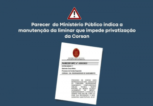 Read more about the article Ministério Público de Contas indica manutenção da liminar que impede privatização da Corsan(RS)