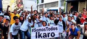 Leia mais sobre o artigo Trabalhadores da Eletrobras da base Rio de Janeiro realizaram ato de protesto contra a perseguição ao dirigente sindical Ikaro Chaves