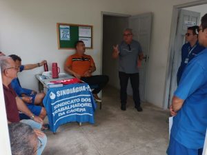 Leia mais sobre o artigo Sindiágua-PB e Sinterágua-PB visitam locais de trabalho da regional do Brejo