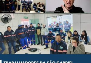 Leia mais sobre o artigo Trabalhadores da São Gabriel Sanemento aprovam Acordo Coletivo 2026/2027 em Assembleia Geral